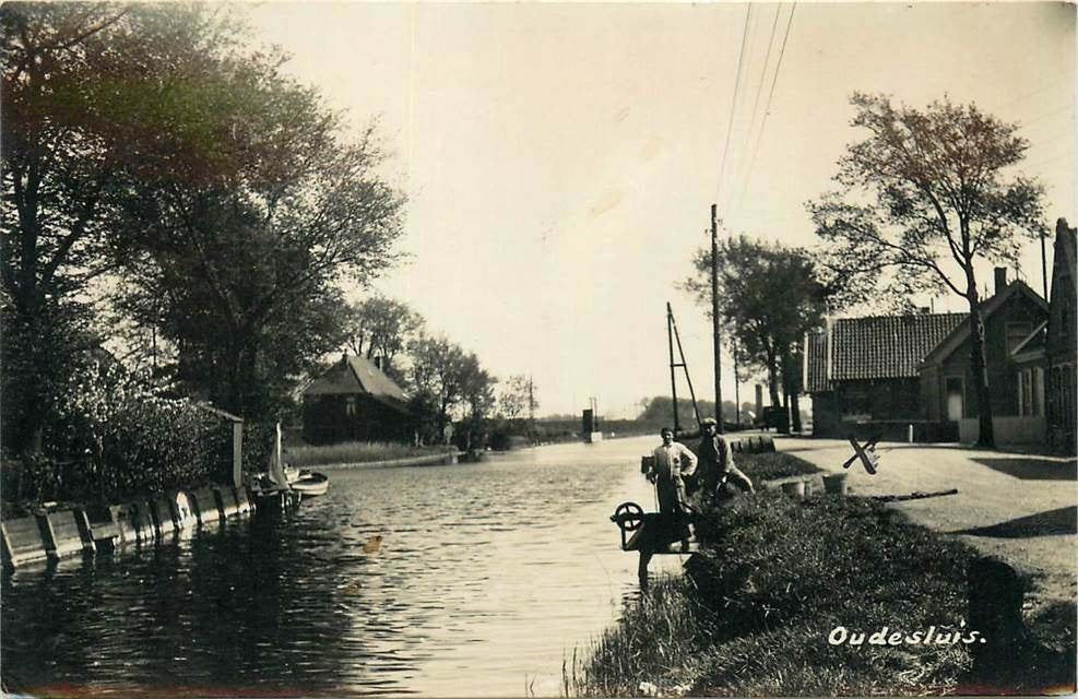 304-240-025 Oudesluis, Verzenden, Voor 1920, Noord-Holland