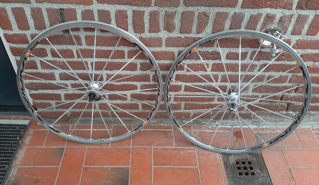 Set Mavic Ksyrium SL Racefiets Wielen, Set Mavic Ksyrium SL Racefiets Wielen., Zo goed als nieuw, Aluminium, Racefiets