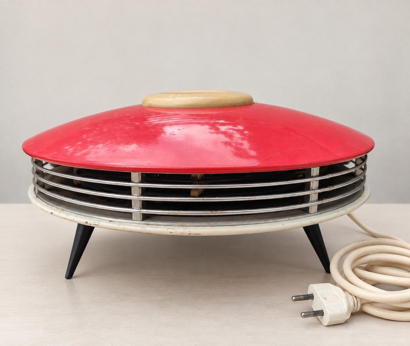 Vintage UFO kachel Itho FS-7 – Space Age design, Ophalen of Verzenden