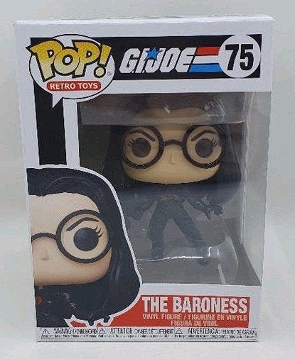 Te koop: Funko Pop! G.I. Joe The Baroness #75 Retro Toys, Ophalen of Verzenden, Nieuw