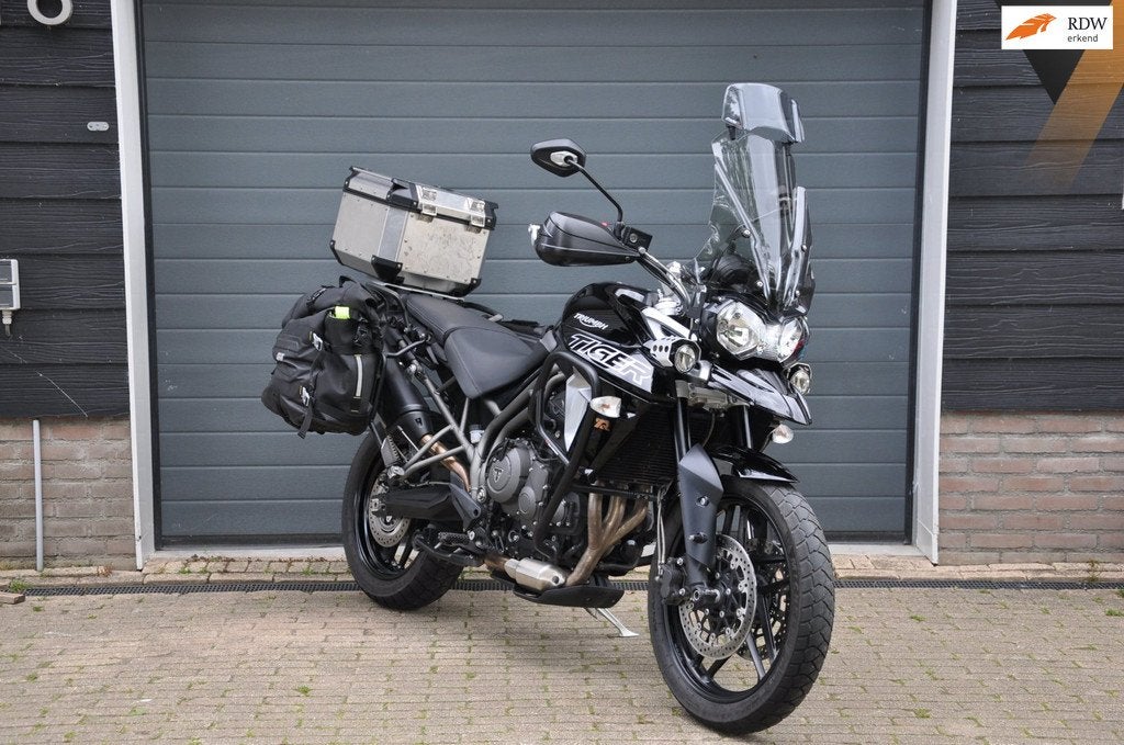 Triumph Tiger 800 XR ABS Zeer complete motor!, Bedrijf, Meer dan 35 kW, Traction Control, 800 cc