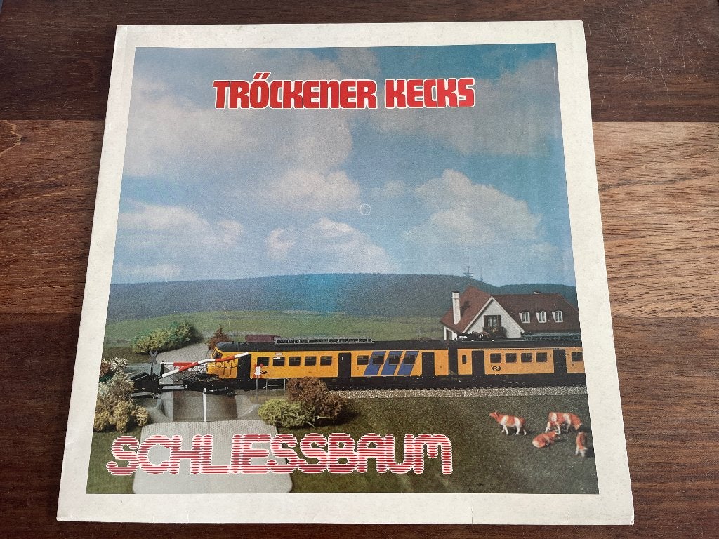 Vinyl LP Trockener Kecks Schliessbaum Debuut 1981 ZELDZAAM, Gebruikt, Ophalen of Verzenden, Pop, 12 inch