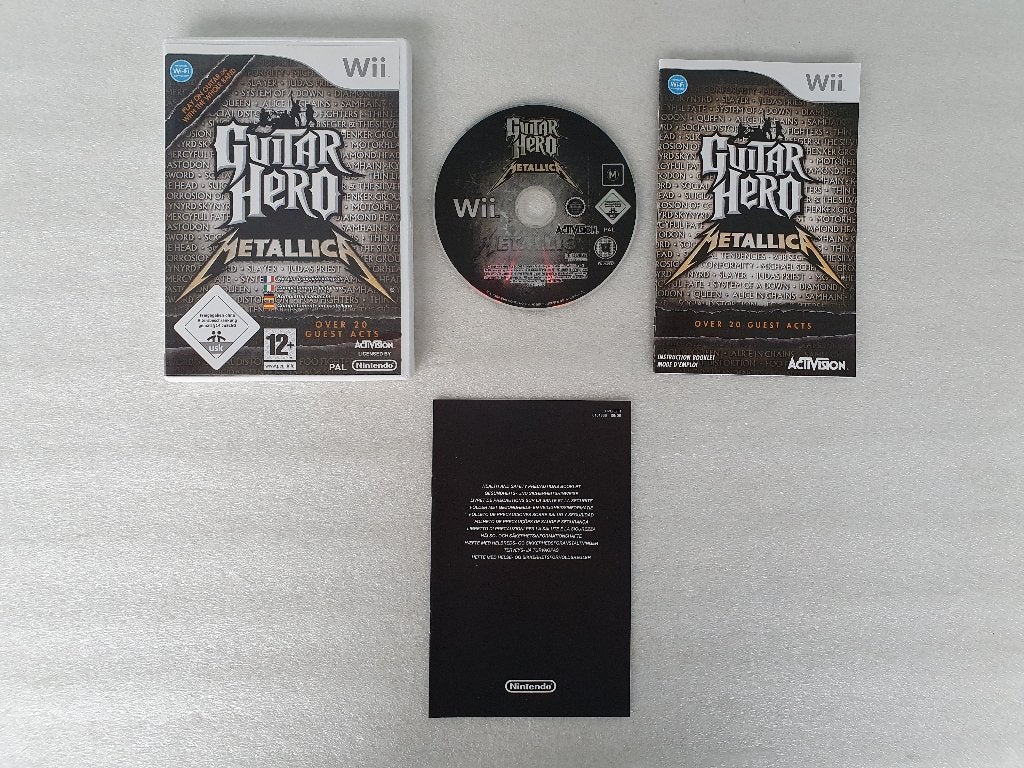 Nintendo Wii: Guitar Hero - Metallica, Spelcomputers en Games, Games | Nintendo Wii, Muziek, Gebruikt, 1 speler, Ophalen of Verzenden