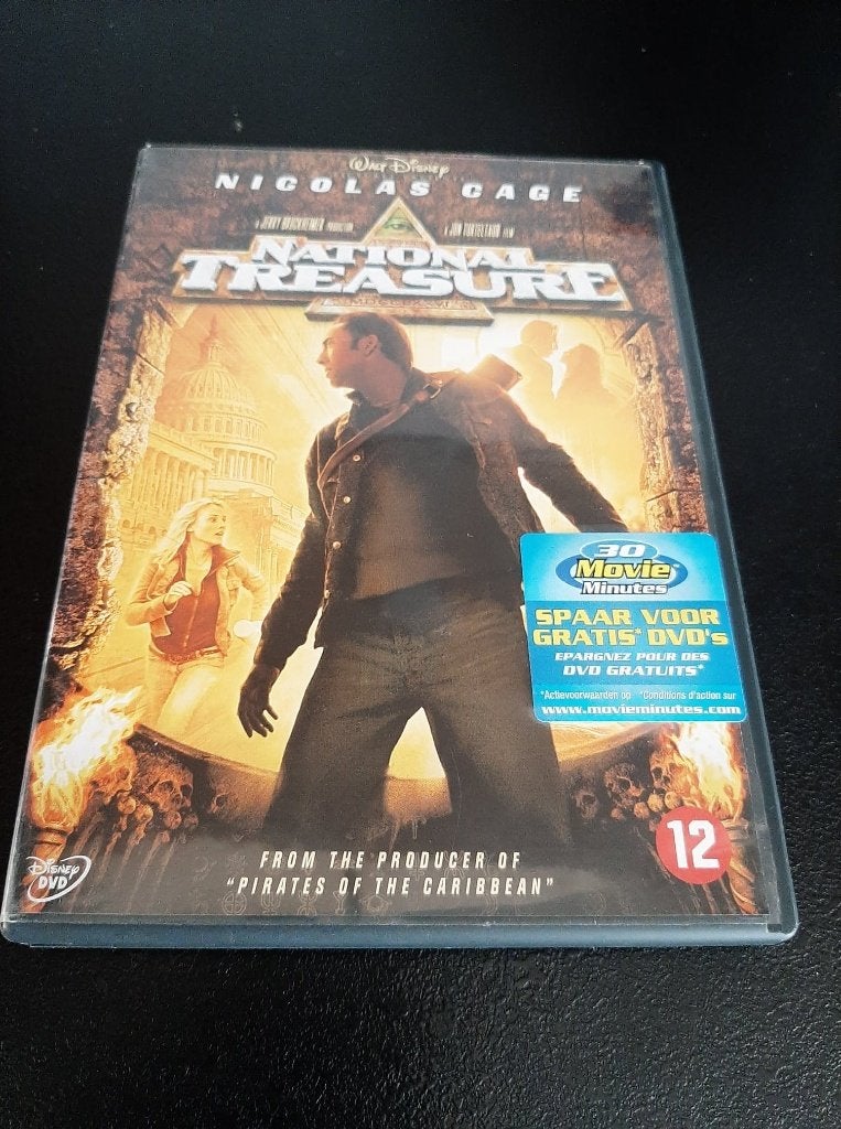 National treasure, Nicolas Cage, Sean Bean, Diane Kruger!, Vanaf 12 jaar, Ophalen of Verzenden, Gebruikt