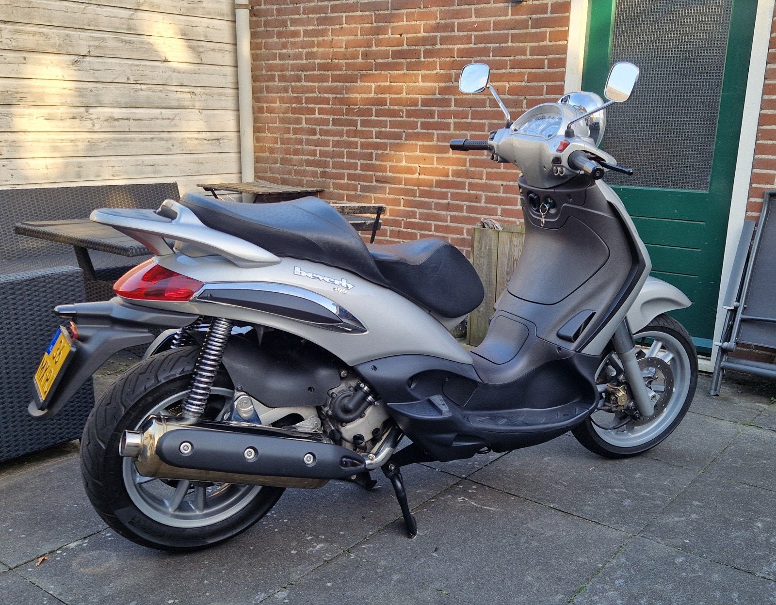 Piaggio Beverly 500cc, Motoren, Ophalen