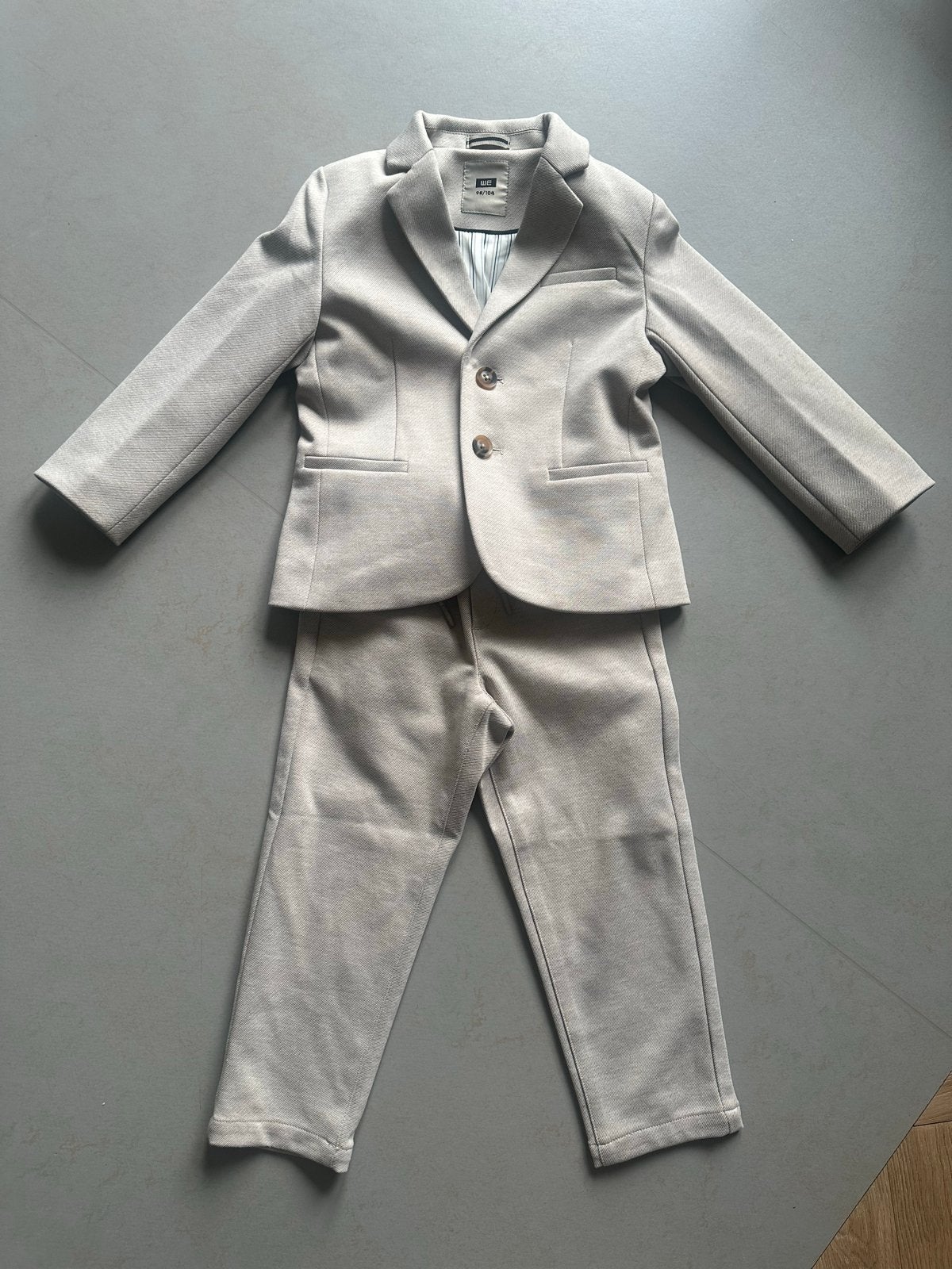 WE Fashion jongenspak - blazer en broek - maat 98/104, Ophalen of Verzenden, Nieuw, Jongen