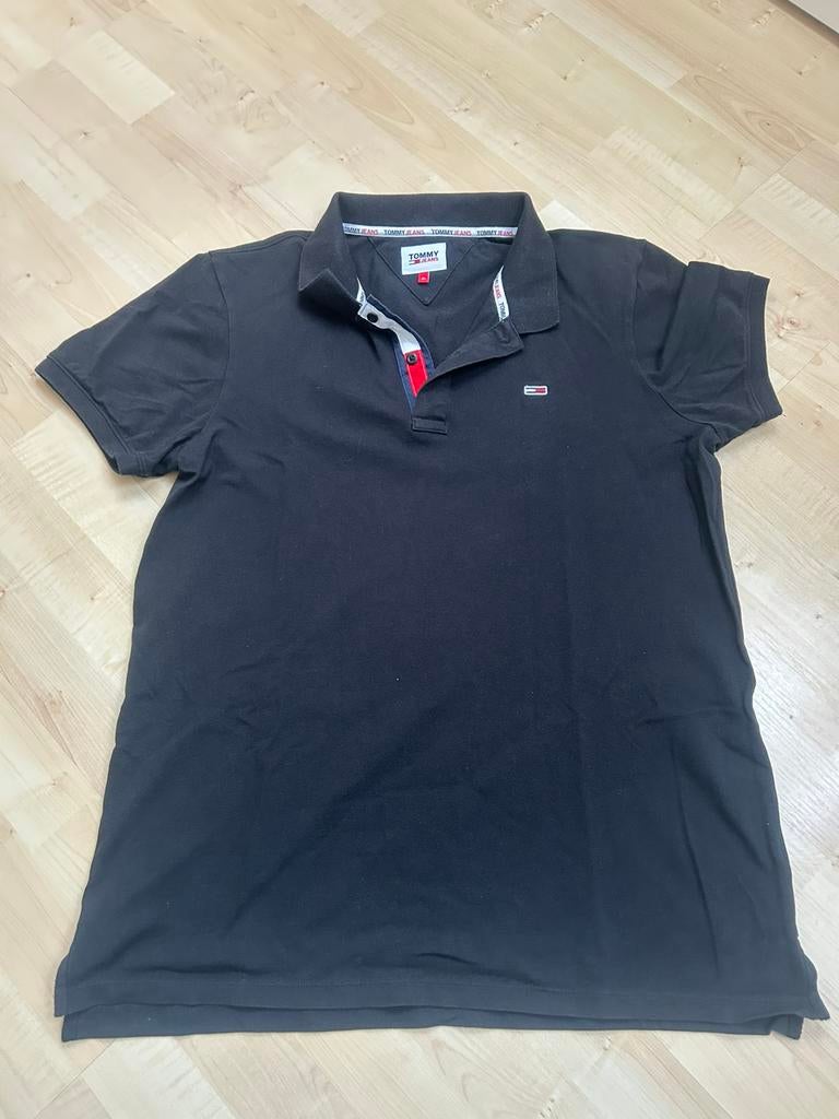 Polo Tommy Hilfiger maat xl donkerblauw heren, Ophalen of Verzenden, Zo goed als nieuw, Maat 56/58 (XL), Blauw