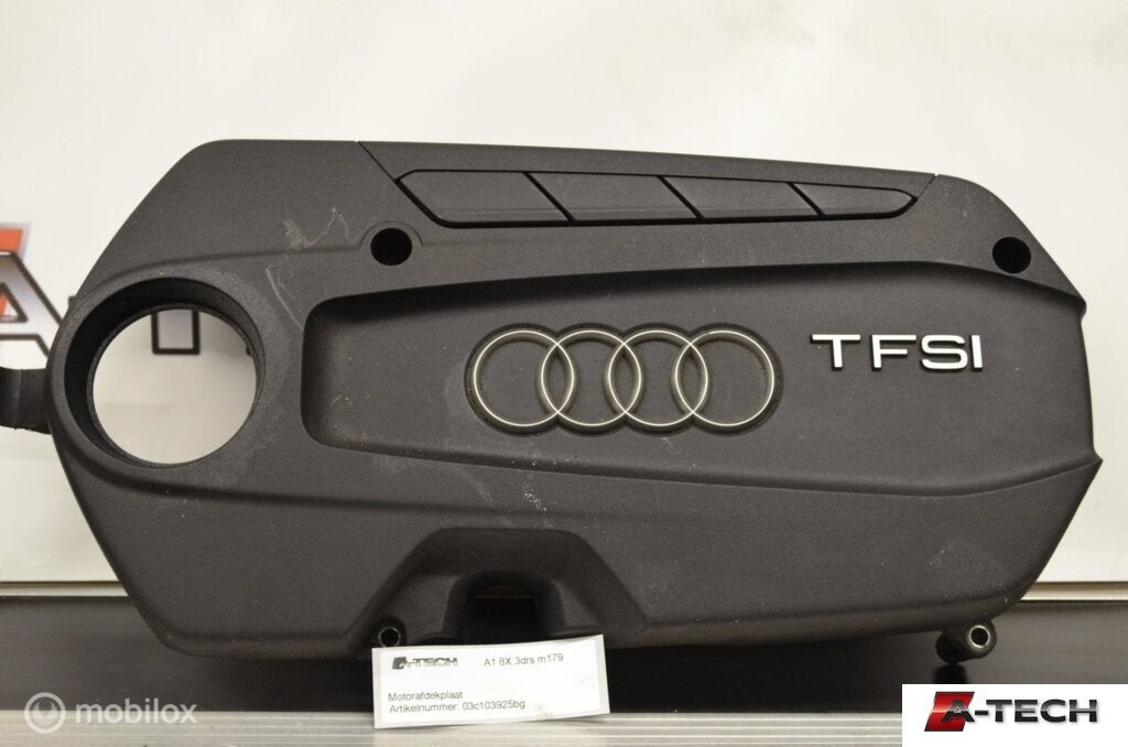 Beschermplaat motor Audi A1 8X 1.4 TFSI 03c103925bg, Audi, Gebruikt, Audi, Ophalen of Verzenden