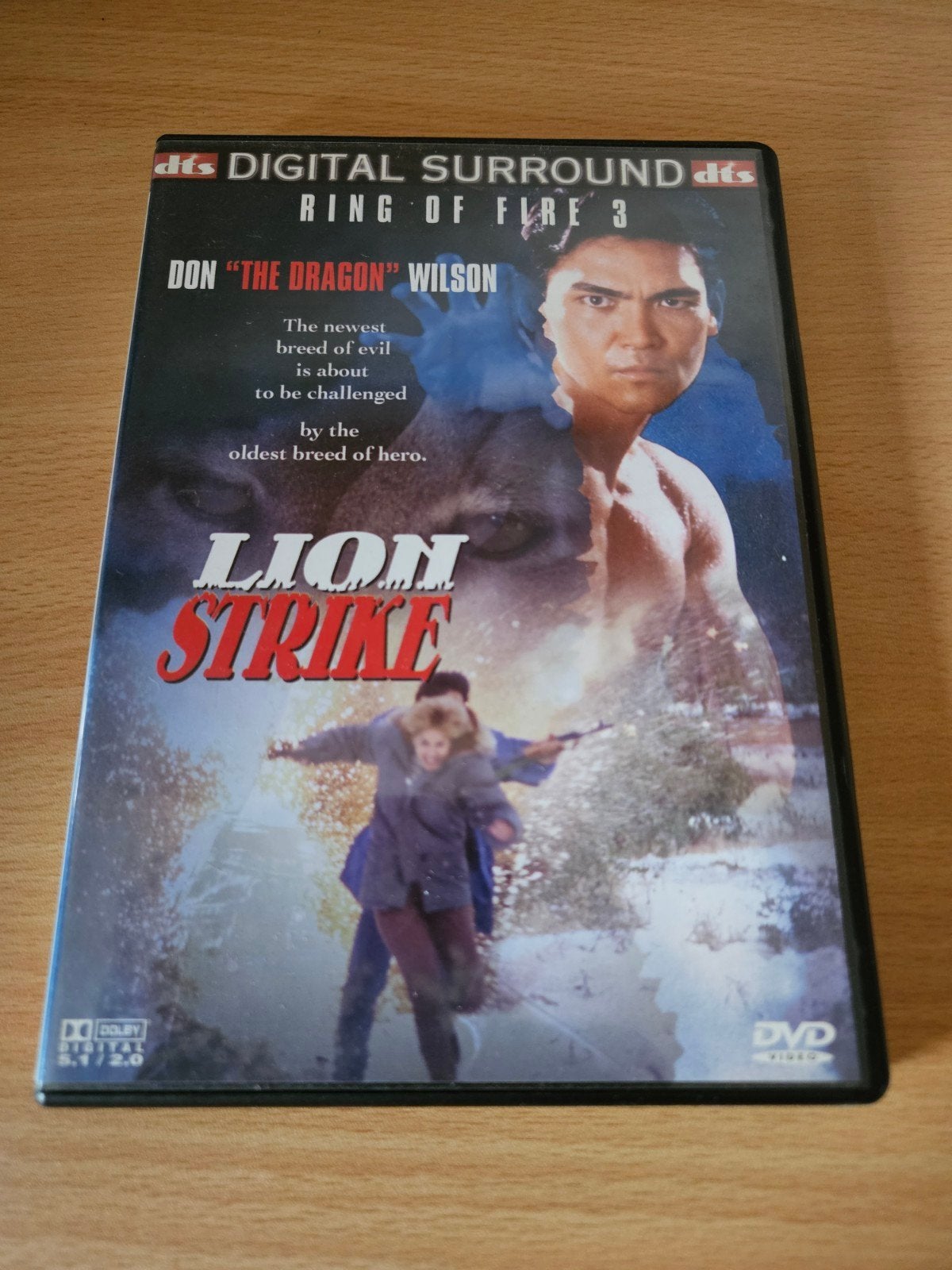 DVD Lion Strike, Cd's en Dvd's, Vanaf 16 jaar, Ophalen of Verzenden, Gebruikt, Actie