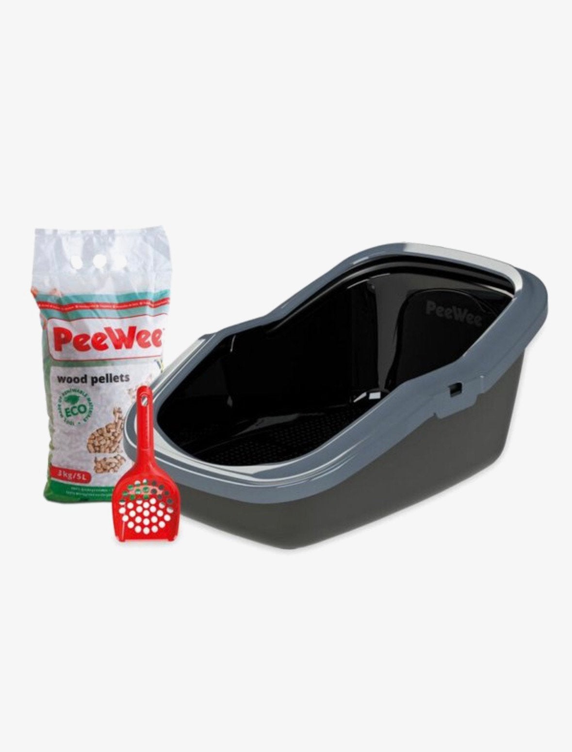 Peewee kattenbak, Ophalen, Zo goed als nieuw