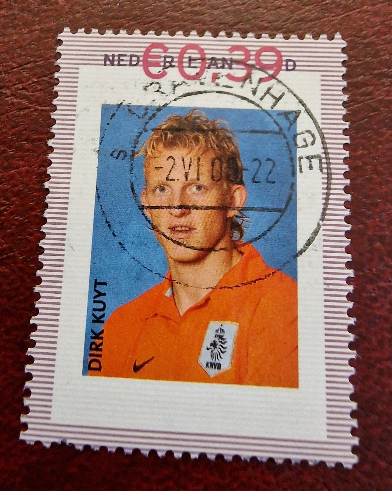 kv783 persoonlijke postzegel  Dirk Kuyt - Nederland - Gestem, Postzegels en Munten, Ophalen of Verzenden, Na 1940, Gestempeld