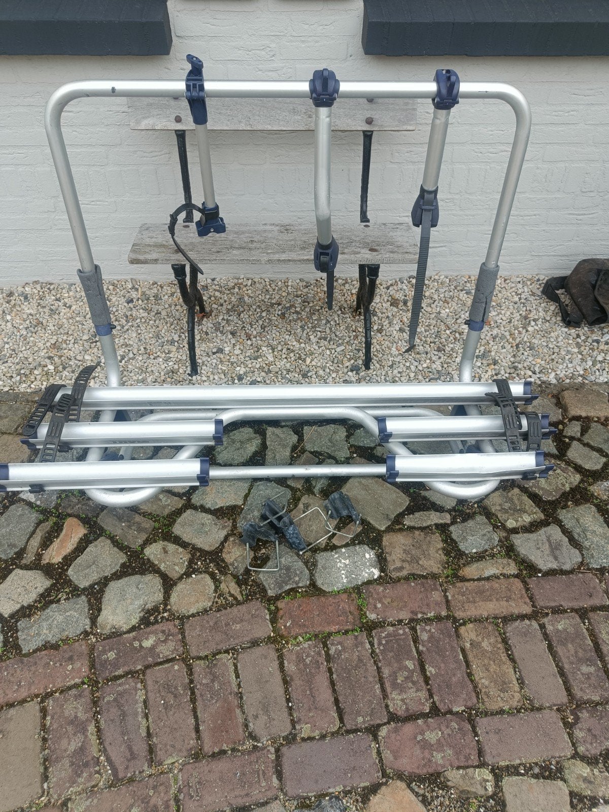Thule fietsdrager voor 3 fietsen - dissel caravan, Ophalen of Verzenden, Gebruikt