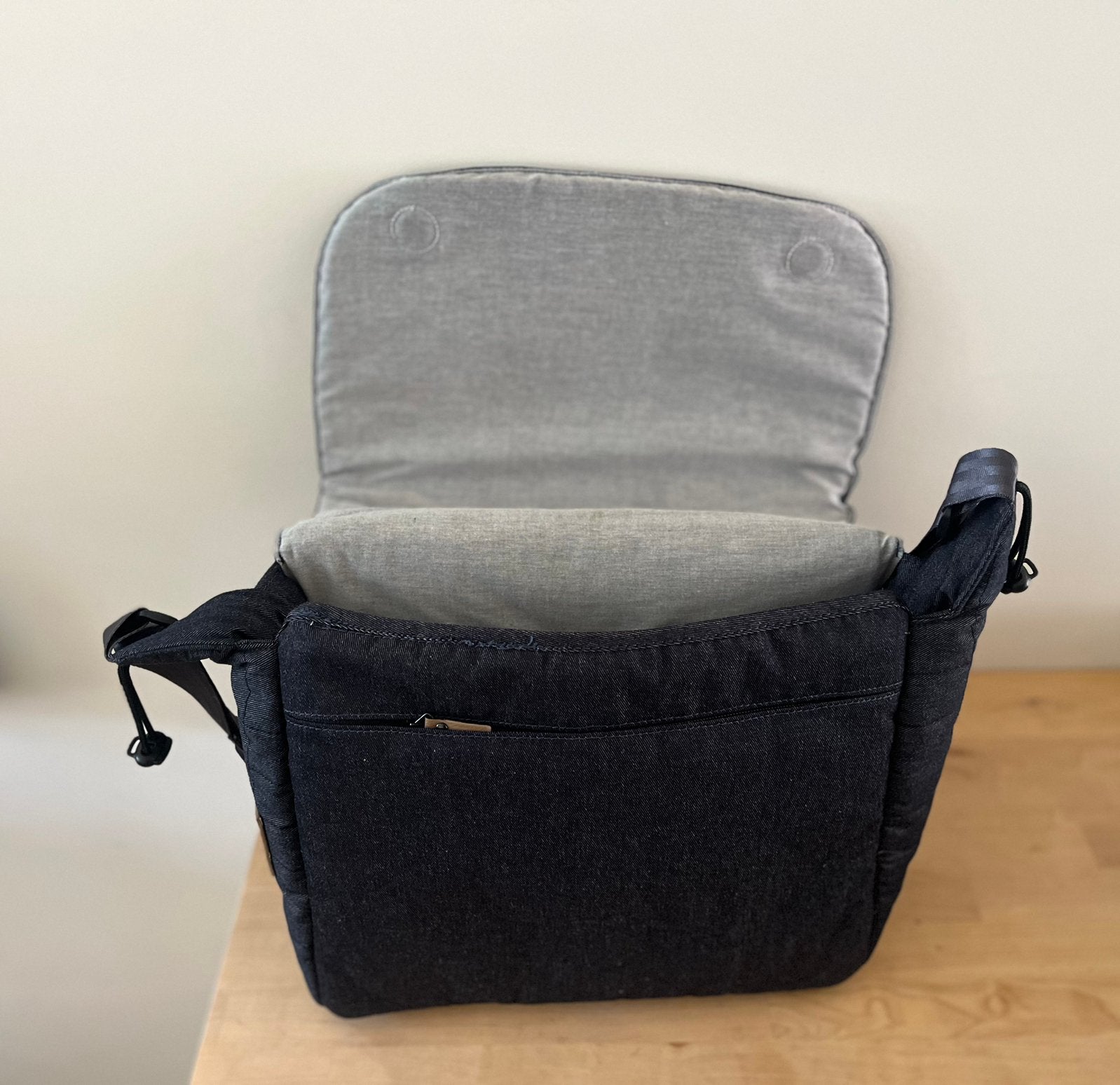 Joolz luiertas verzorgingstas babytas denim blauw, Gebruikt, Blauw, Joolz, Ophalen of Verzenden