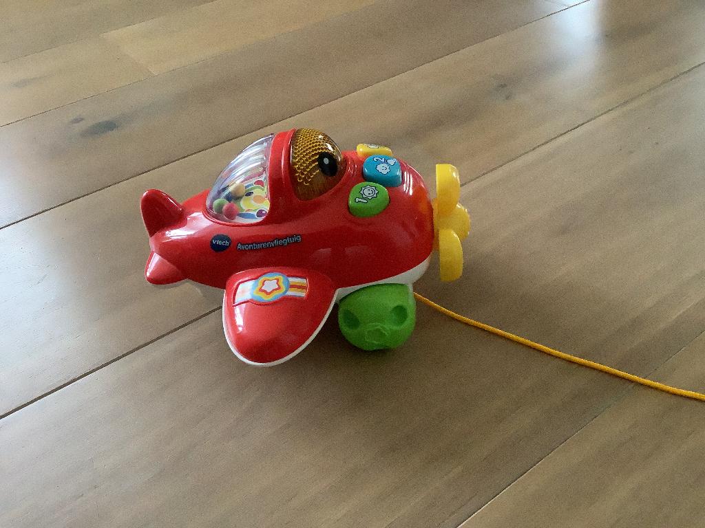 Avonturenvliegtuig met licht en geluid  VTECH, Verzenden, Zo goed als nieuw, 6 maanden tot 2 jaar