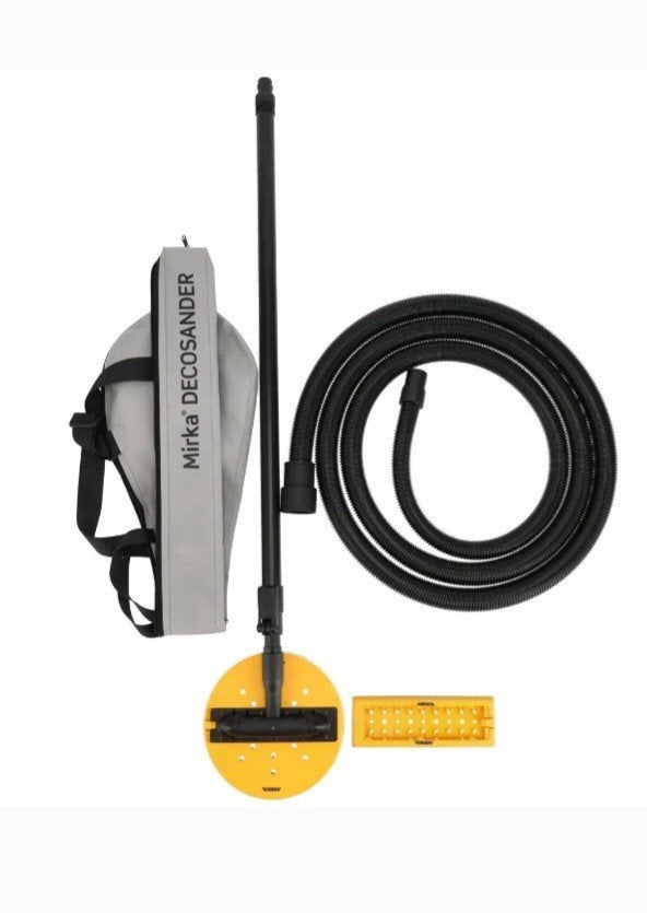 Mirka Decosander, Doe-het-zelf en Verbouw, Gereedschap | Schuurmachines, Ophalen of Verzenden, Zo goed als nieuw, 1200 watt of meer