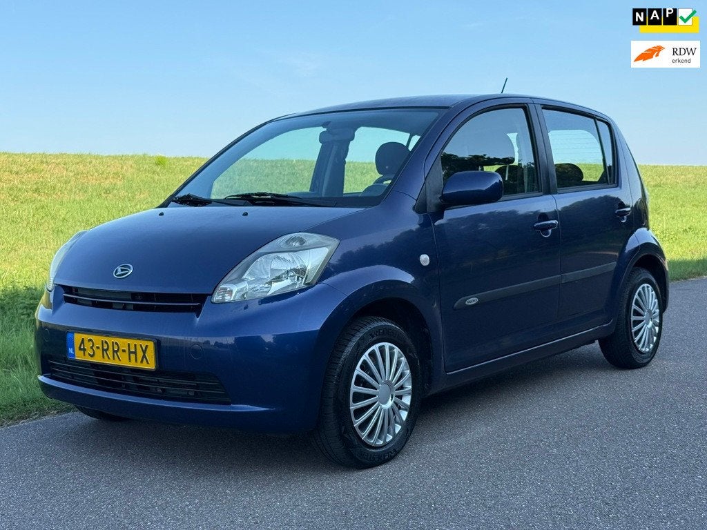 Daihatsu Sirion 2 1.0-12V Trend | Airco | Nieuwe APK, Auto's, Daihatsu, Voorwielaandrijving, Stof, Gebruikt, Blauw