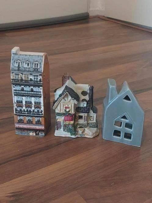 3x Keramisch huisjes=2euro, Ophalen of Verzenden, Overige typen