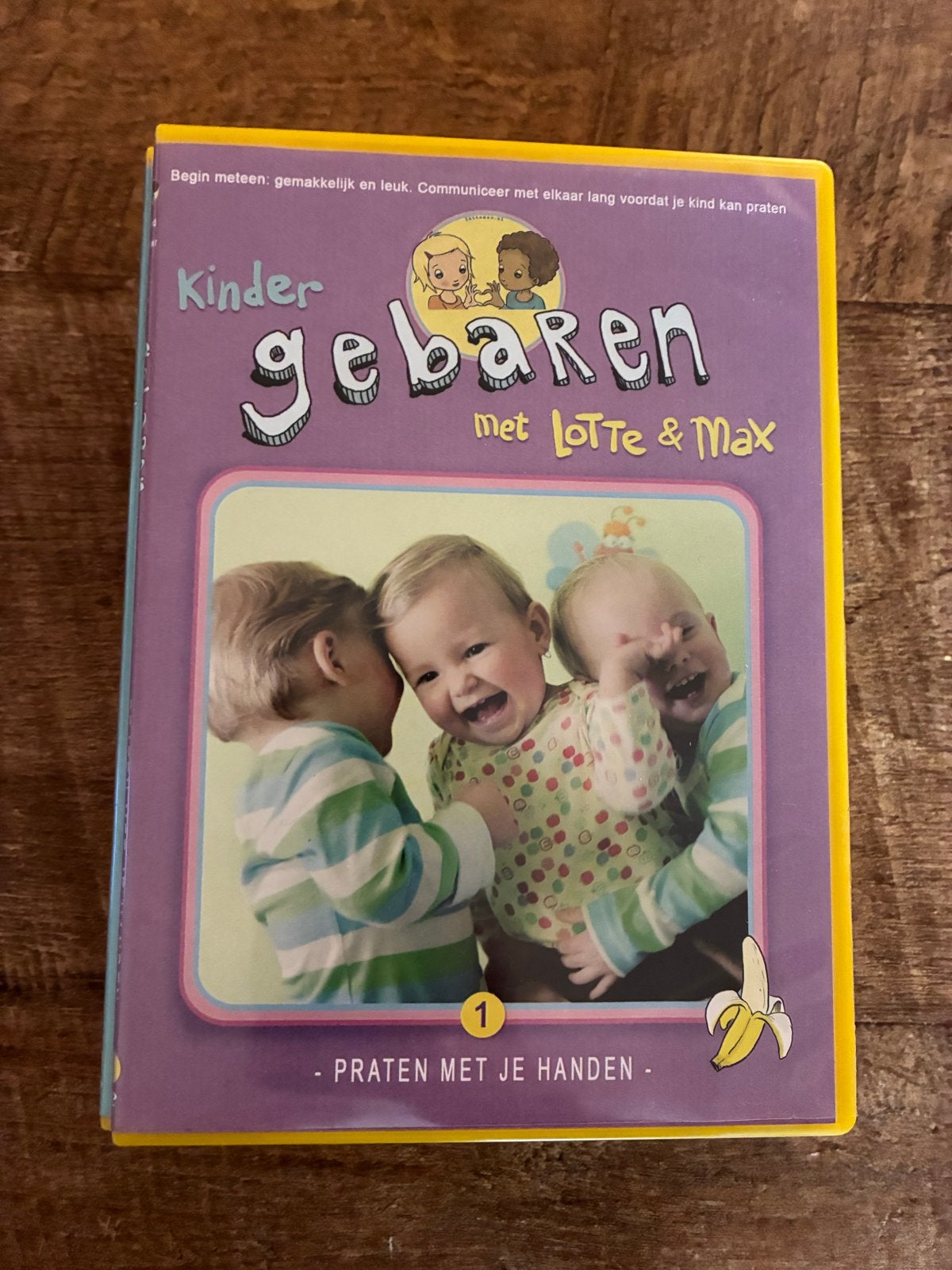 Dvd’s - kinder gebaren - met Lotte en Max, Alle leeftijden, Ophalen of Verzenden, Zo goed als nieuw, Educatief