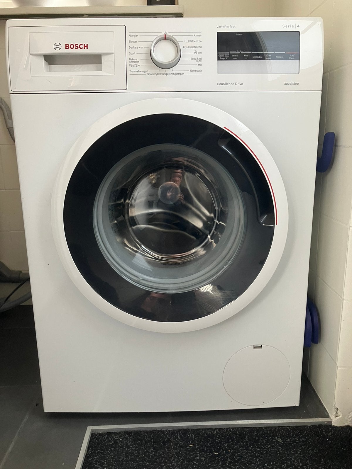 Wasmachine, Ophalen, Gebruikt, Voorlader, 85 tot 90 cm