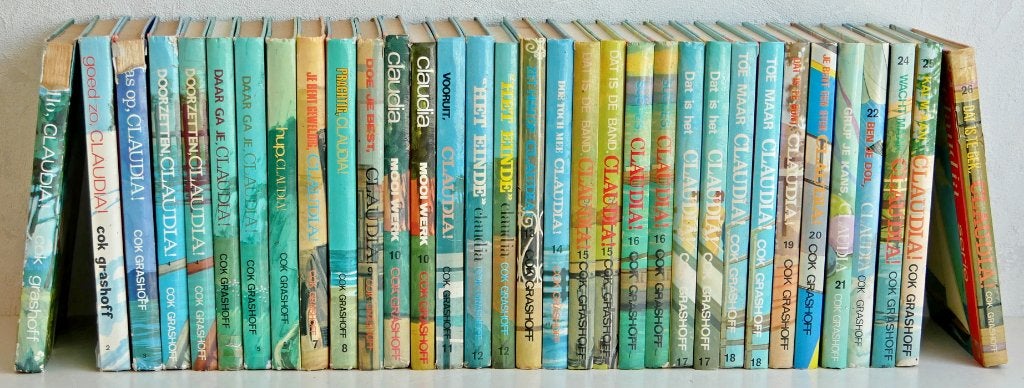 Cok Grashoff: Clauda-reeks (25 van 26 delen), Gelezen, Ophalen of Verzenden, Fictie, Cok Grashoff