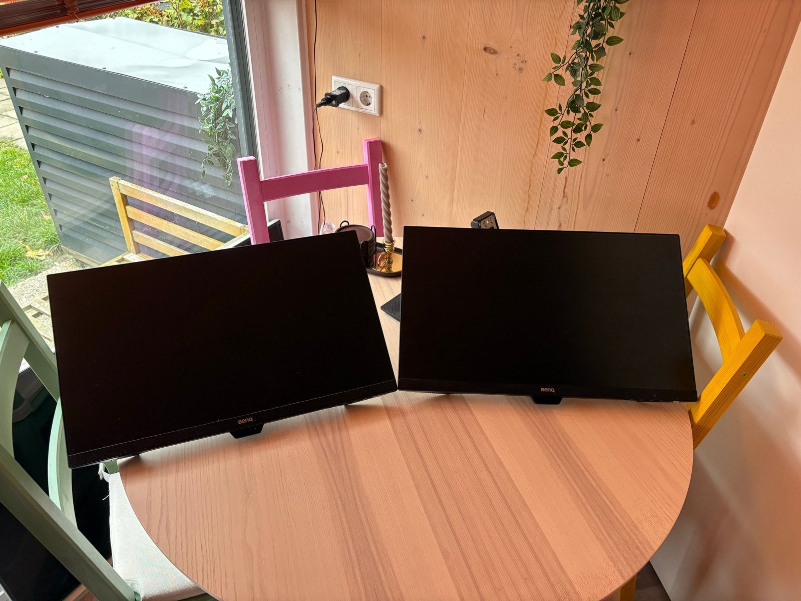 2x BenQ Monitoren: GW2480 en BL2480 (Full HD, IPS), Computers en Software, BENQ, Gebruikt, IPS, Full HD