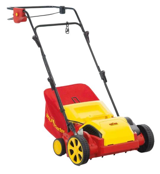 Te Huur: Verticuteermachine Wolf Garten met opvangbak, Tuin en Terras, Verticuteermachines, Ophalen, Zo goed als nieuw, Elektrisch