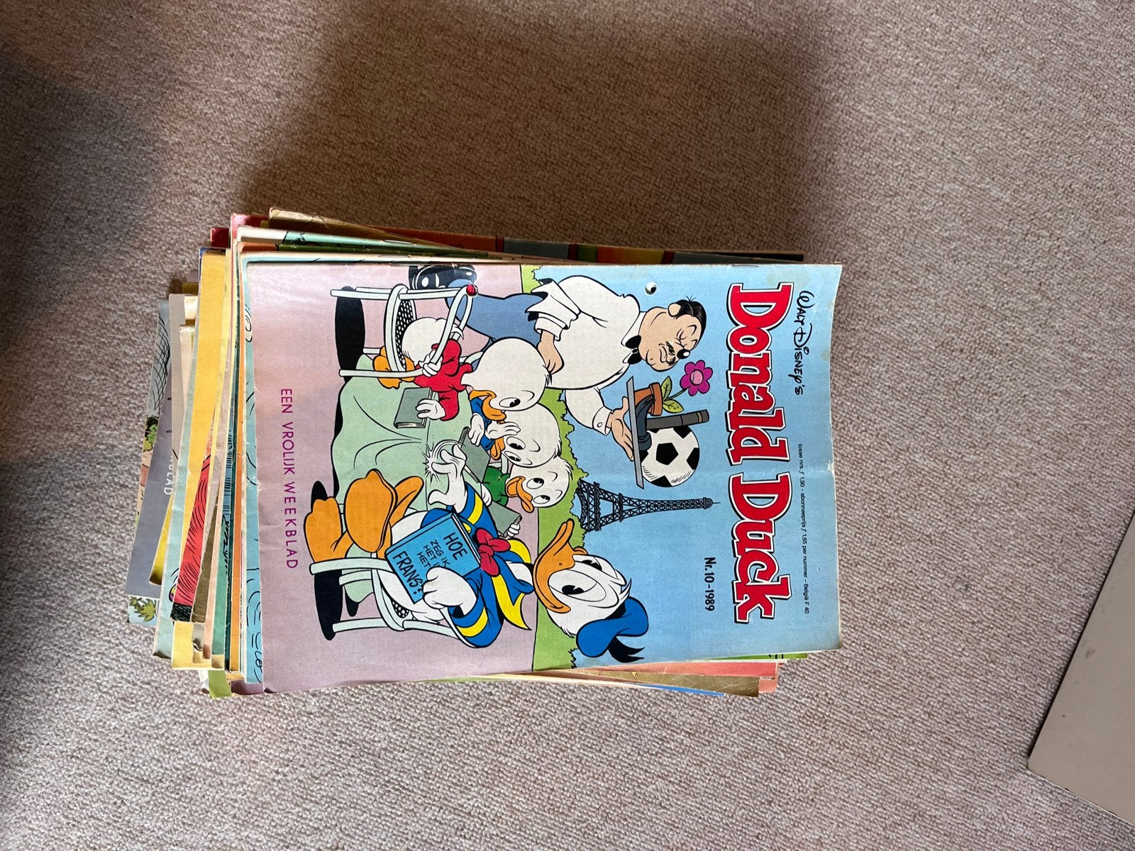 Donald Ducks uit 1983-1990 , 114 x, Complete serie of reeks, Ophalen of Verzenden, Gelezen