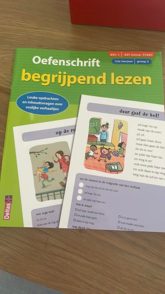 Begrijpend lezen oefenschrift, Ophalen of Verzenden, Alpha, Zo goed als nieuw, HBO