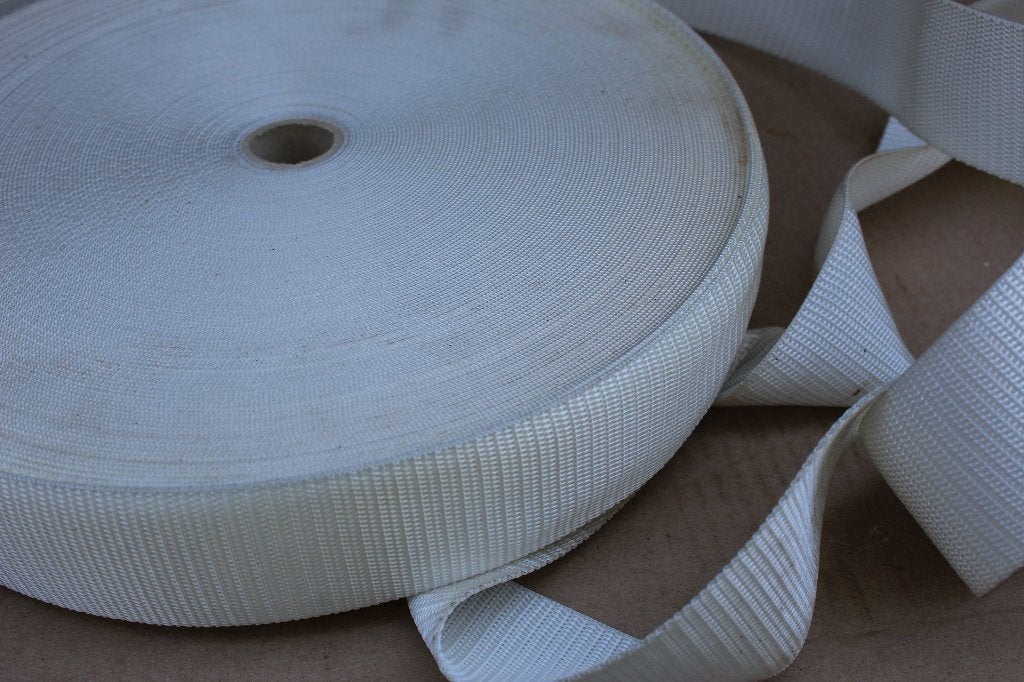35 meter Nylon band 5cm - Zeer sterk - 12,50 euro per rol., Ophalen of Verzenden, Nieuw