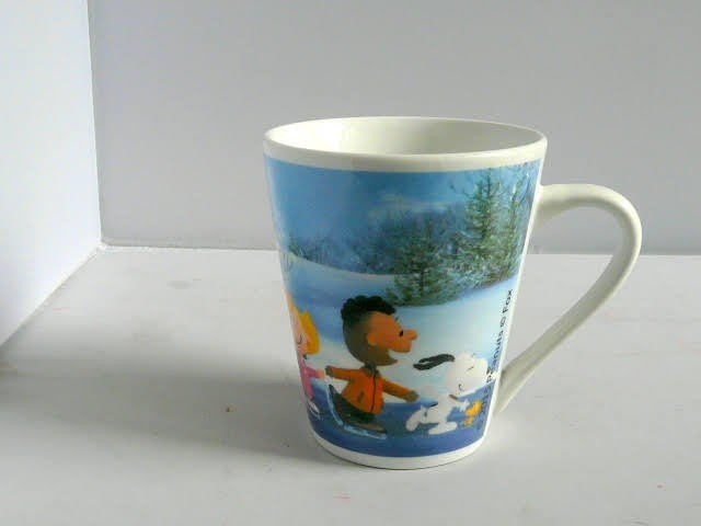 Snoopy bekers 4 stuks - zie foto's, Ophalen of Verzenden, Snoopy, Zo goed als nieuw, Gebruiksvoorwerp