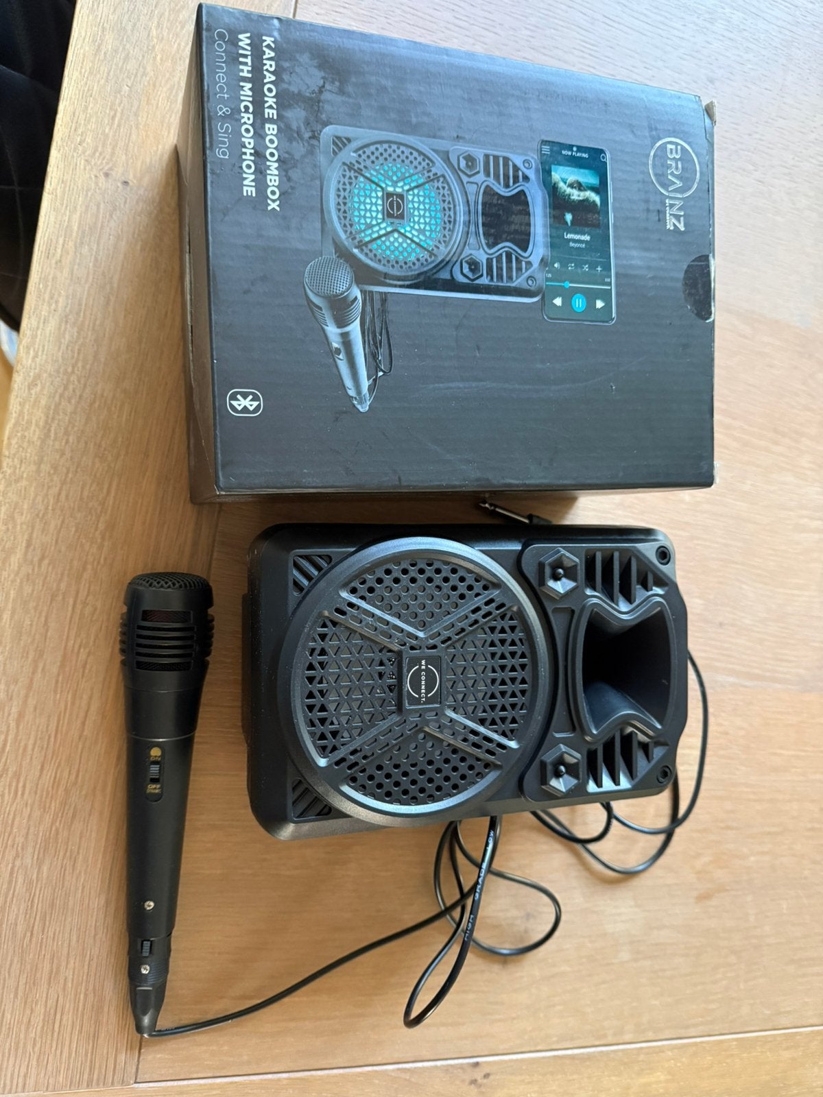 Karaoke Boombox, Ophalen, Zo goed als nieuw, Complete set