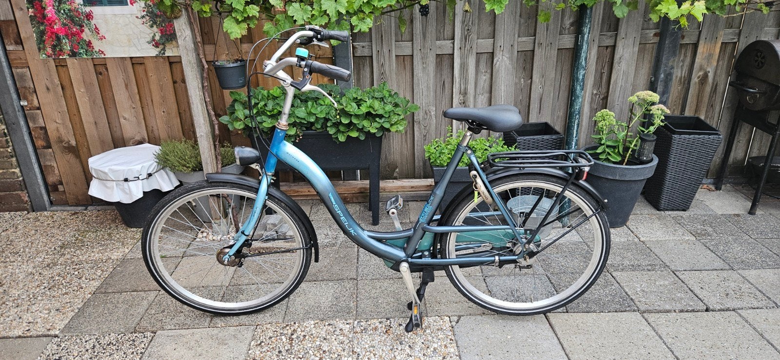mooie fiets, Fietsen en Brommers, Fietsen | Dames | Damesfietsen, Versnellingen, Zo goed als nieuw, 50 tot 53 cm, Ophalen