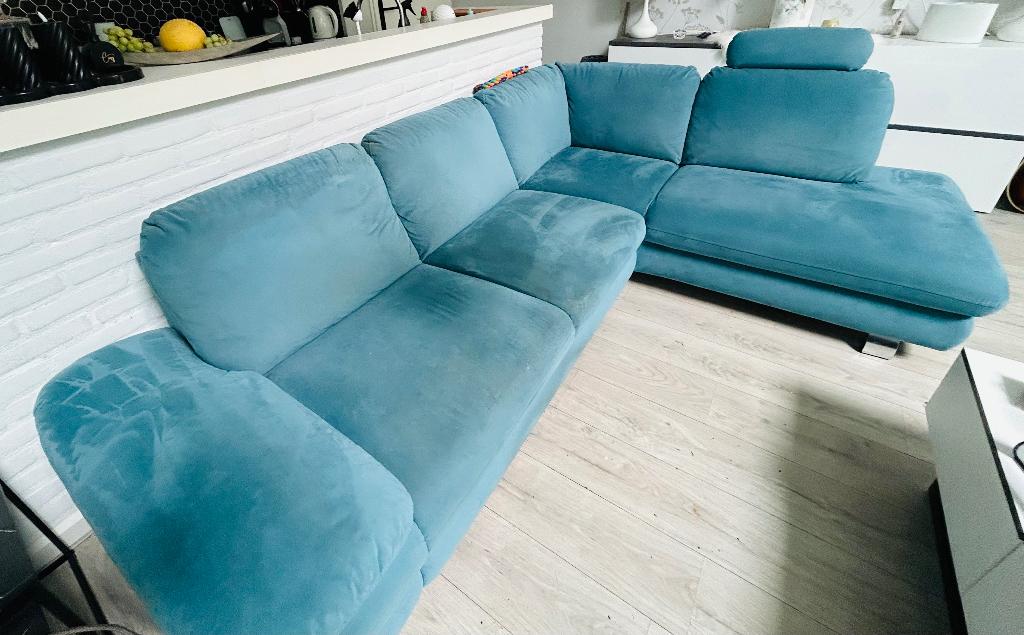 Hoekbank, Huis en Inrichting, Banken | Bankstellen, Ophalen, 250 tot 300 cm, Gebruikt, Hoekbank