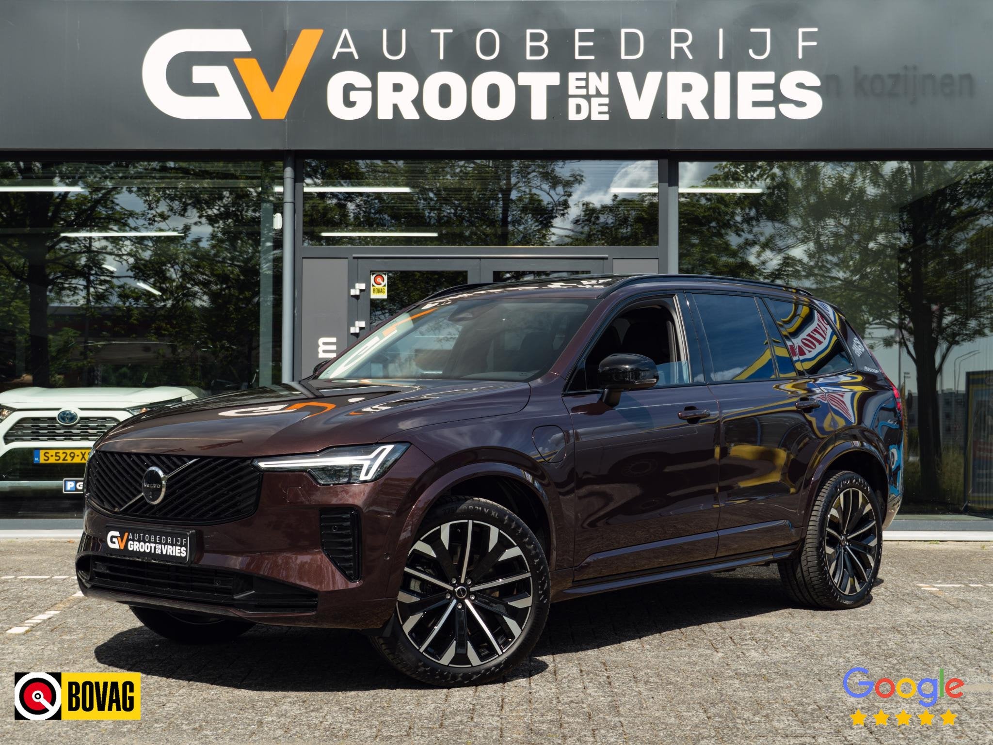 Volvo XC90 2.0 T8 Plug-in hybrid AWD Plus Dark Pano|Luchtver, Stof, Gebruikt, Euro 6, 1969 cc