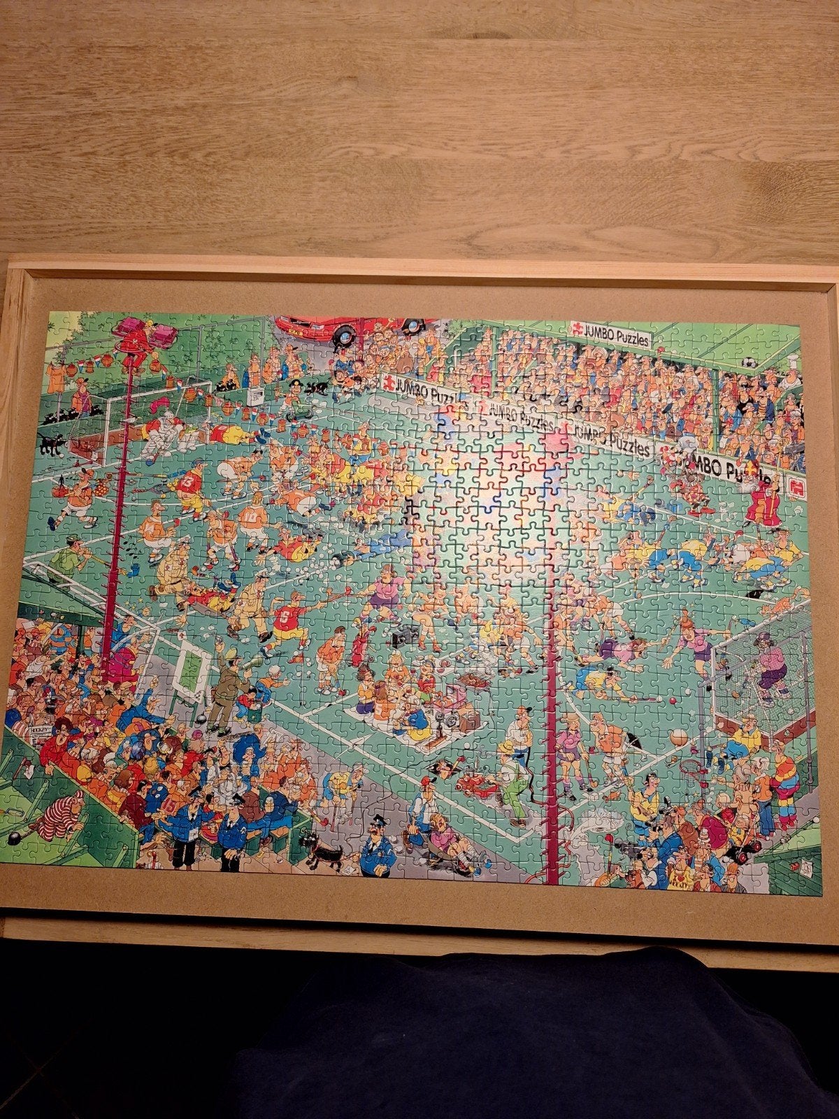 jan van Haasteren puzzel 1000 stukjes, Hobby en Vrije tijd, Ophalen, 500 t/m 1500 stukjes, Gebruikt