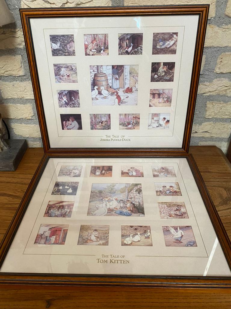 Beatrix Potter lijsten, Ophalen of Verzenden, Gebruikt, Wanddecoratie