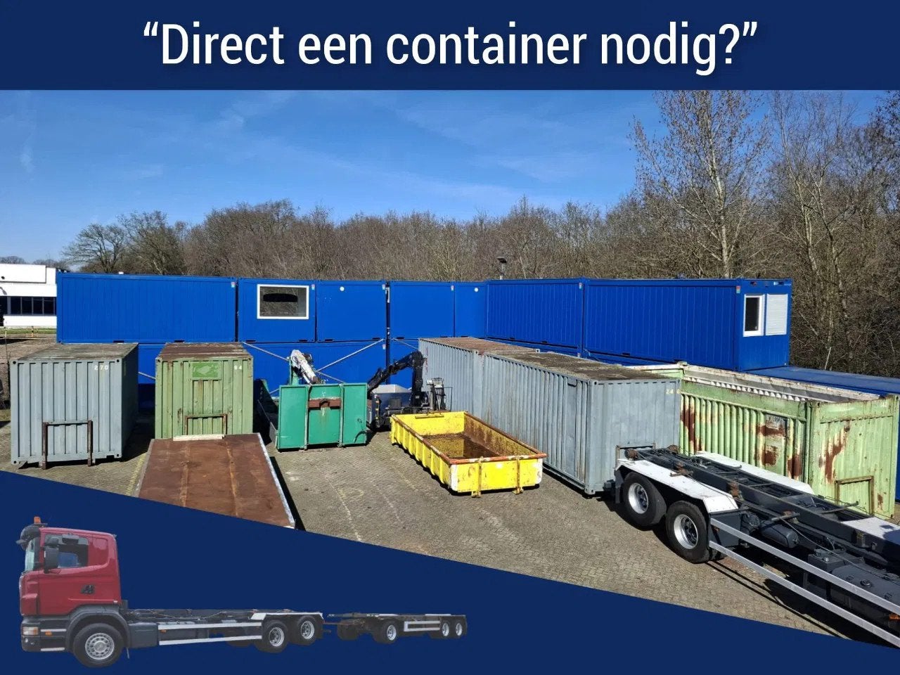 Onbekend Verkoop & Verhuur van Containers – Direct Beschik
