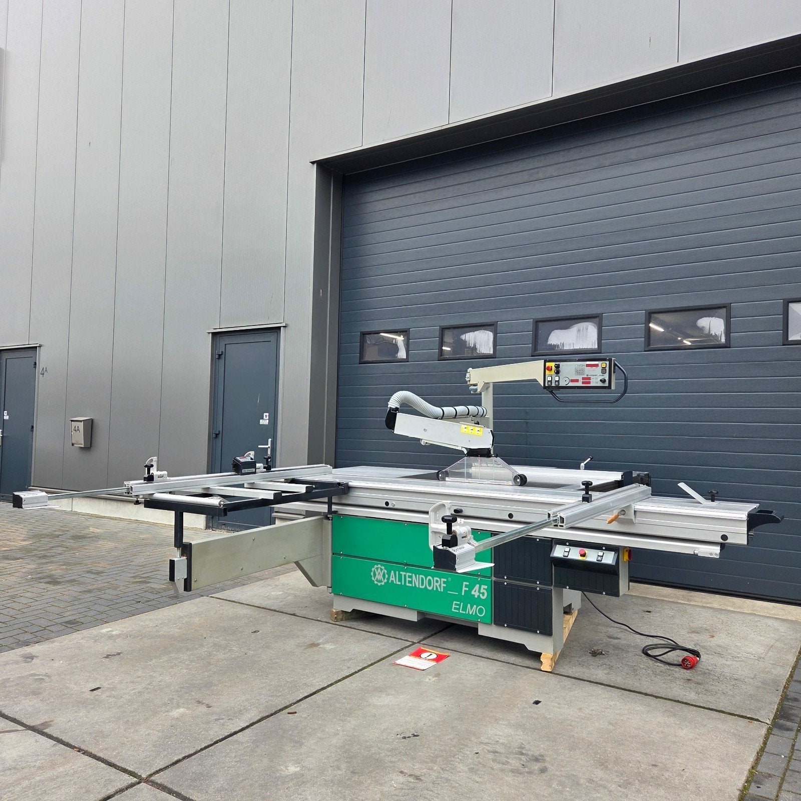 Altendorf F45 Formaatzaag 3400mm cnc ** Elektro parrel, 70 mm of meer, Altendorf martin scm robland felder hammer Formaatzaag
