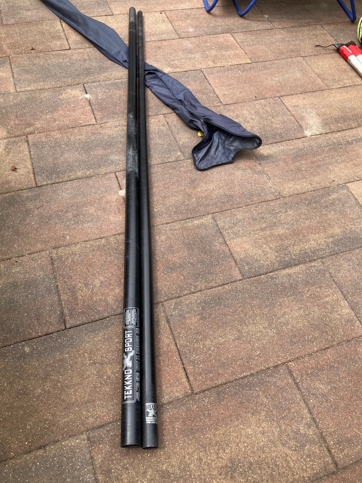 Diverse Windsurfspullen oa Mast & Zeil & Winch U-Pin, Ophalen, Gebruikt, Unifiber, Mast