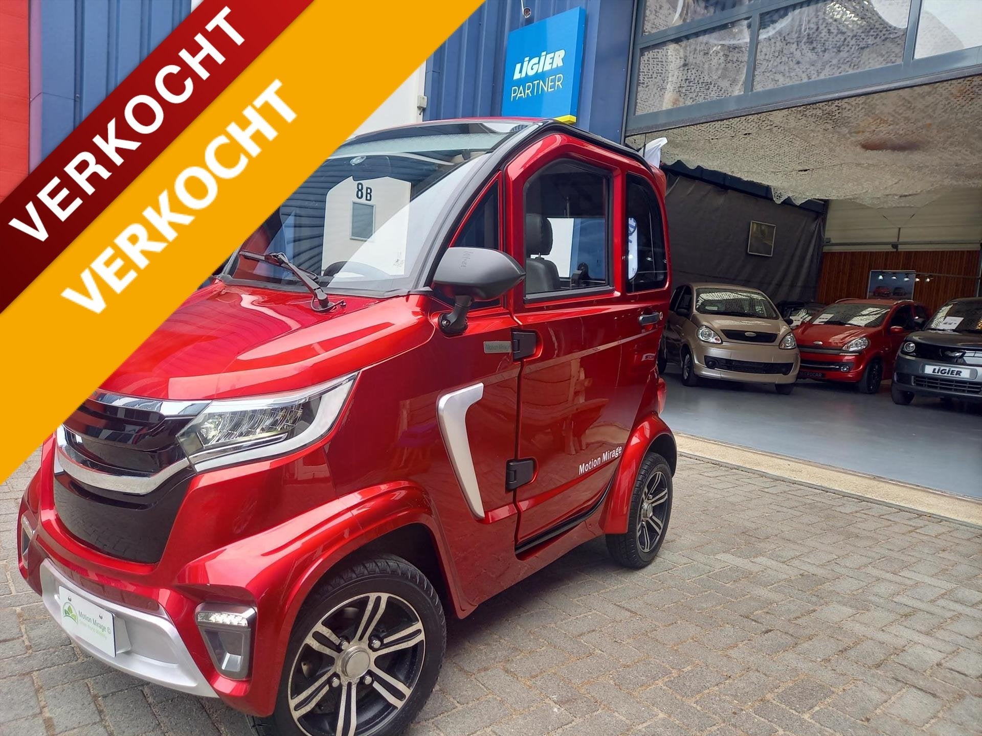 Mirage Mirage overdekte scootmobiel, lithium accu, 3471 KM, Gebruikt, Overige merken