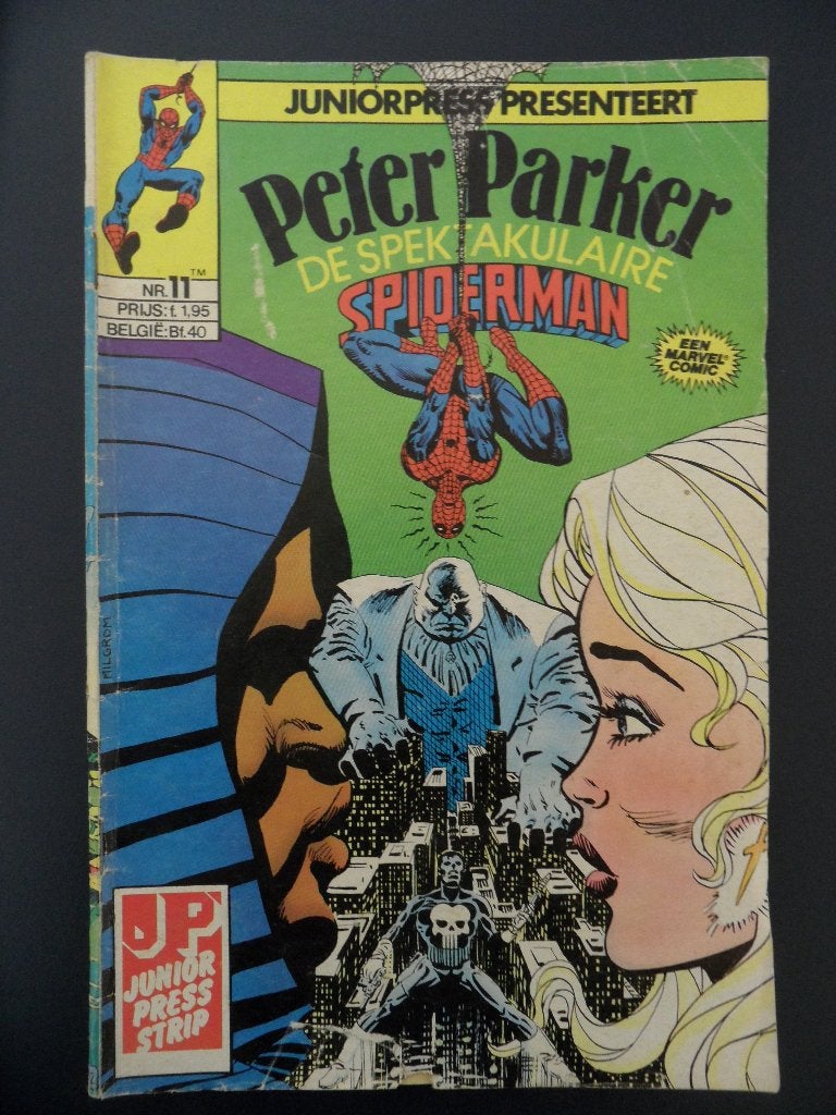 Peter Parker. De Spektakulaire Spiderman. Nr 11 en 15., Meerdere stripboeken, Ophalen of Verzenden, Gelezen