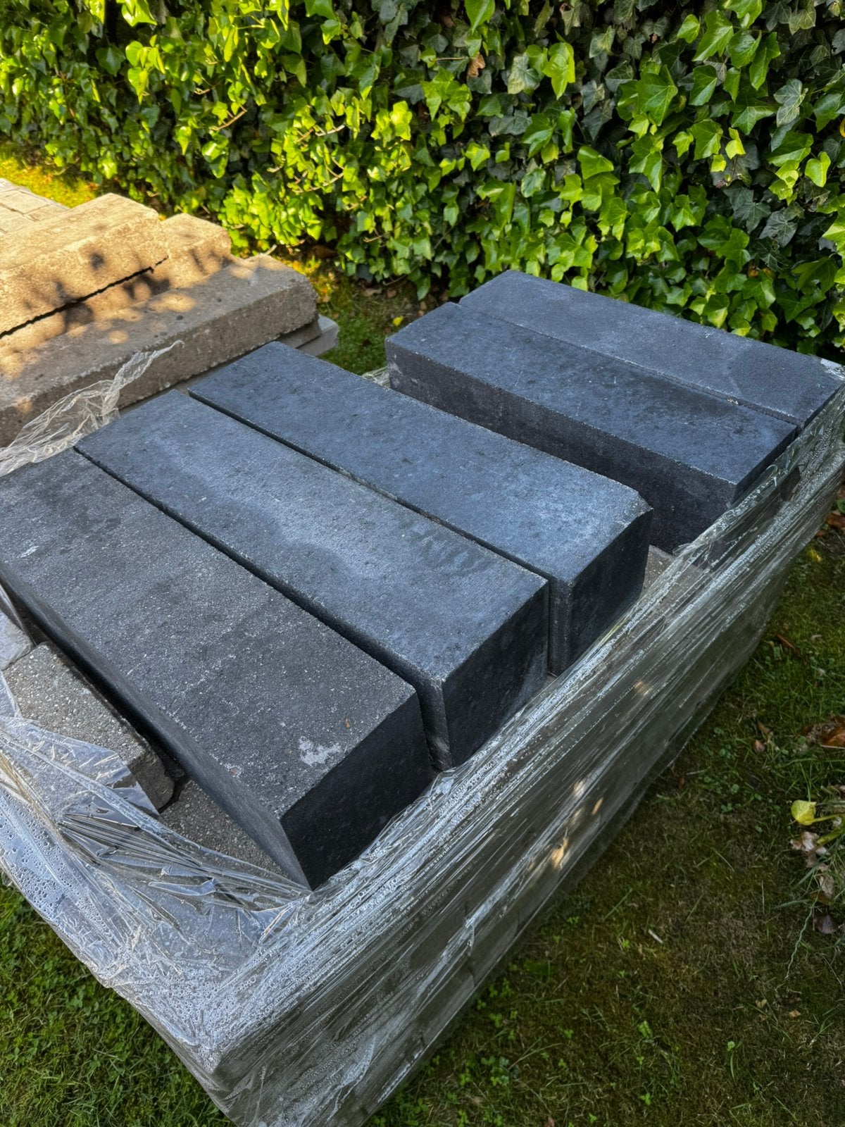 5x antraciet stapelblokken, Ophalen, Overige typen, Nieuw, Minder dan 5 m²