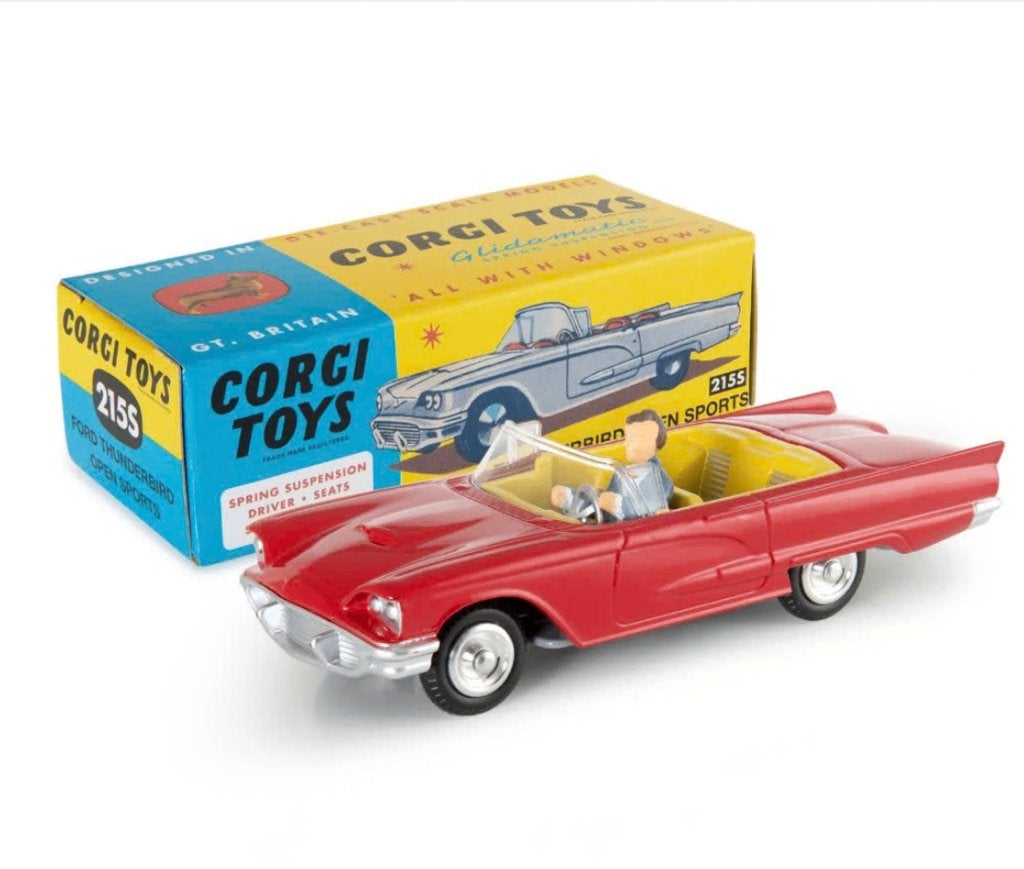 Ford Thunderbird Open Sports Car Corgi - NEW 1/48 ref. 215S, Ophalen of Verzenden, Nieuw, Auto, Corgi