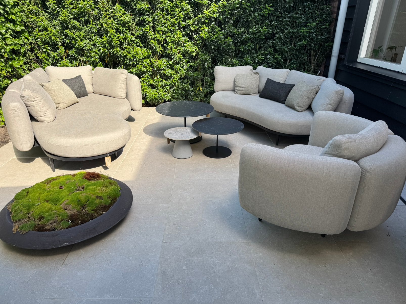-27% ! Royal Botania Organix loungeset - SHOWROOMMODEL, Tuin en Terras, Aluminium, Ophalen of Verzenden, Zo goed als nieuw, Loungeset