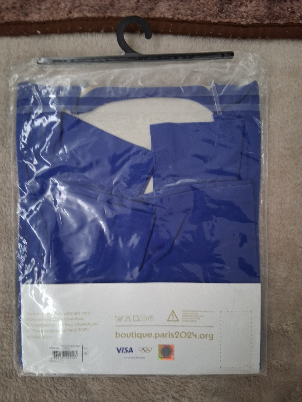 Paris 2024 Olympische Spelen T-shirt - Maat 6A, Blauw, Nieuw, Overige maten, Ophalen of Verzenden