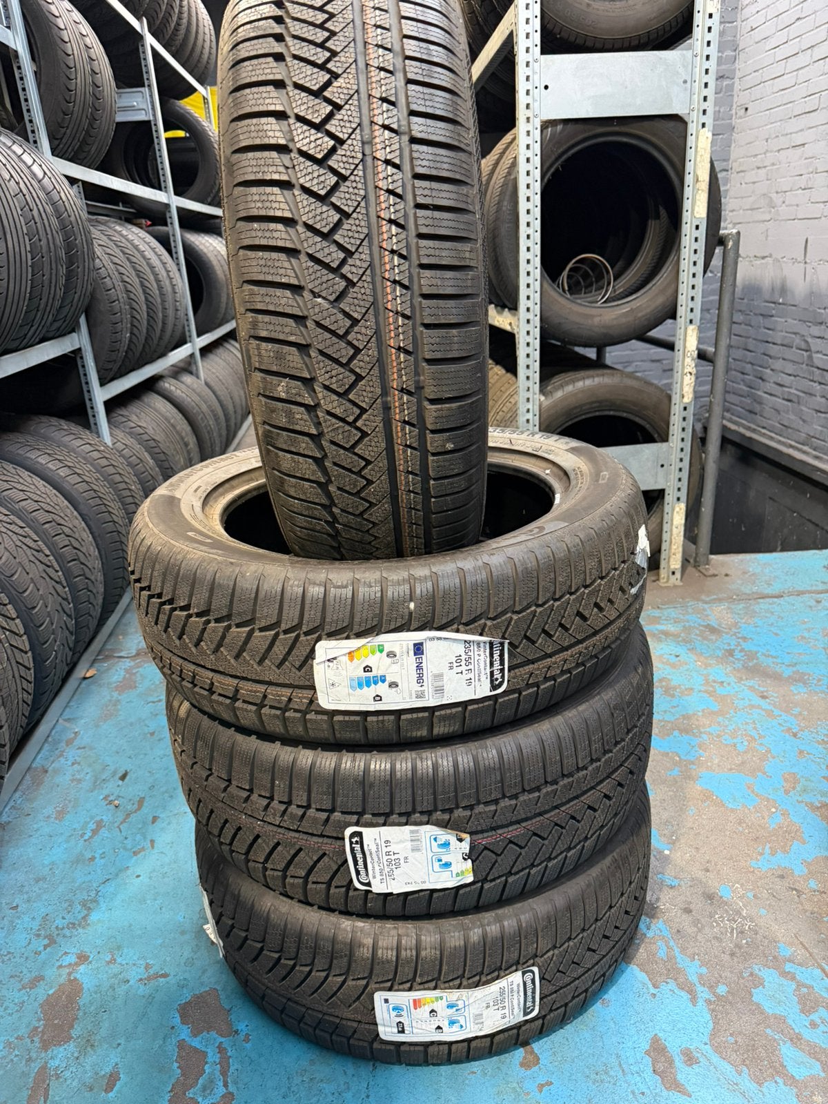 235/55 R19 + 255/50 R19 Continental Winterbanden – Nieuw, 19 inch, 255 mm, Nieuw, Ophalen of Verzenden