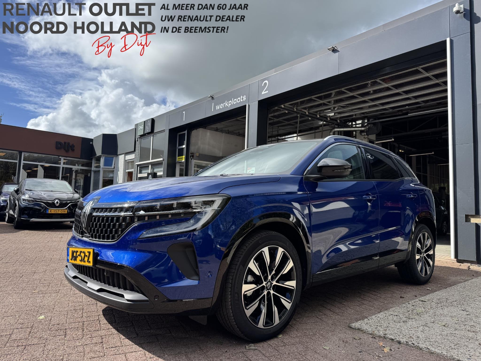 Renault Austral 1.3 160pk EDC Techno+Pack Comfort+Panodak!, Auto's, 1408 kg, Euro 6, 4 cilinders, Blauw