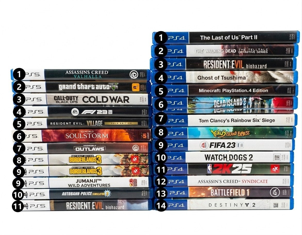 Grote Partij PS5 & PS4 Games Vanaf €3 Lees Beschrijving ️️❗️, Sony Playstation 5 Europe, Ophalen of Verzenden, Zo goed als nieuw