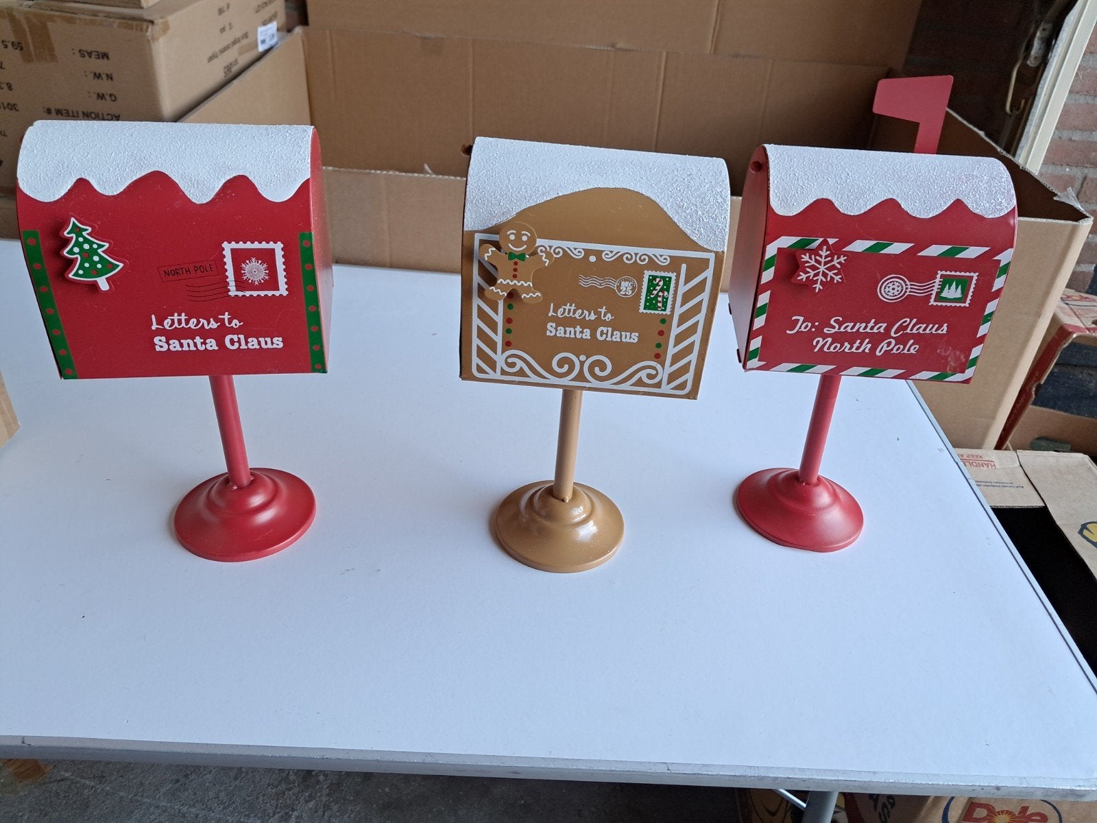 38 kerst brievenbus, Ophalen, Nieuw
