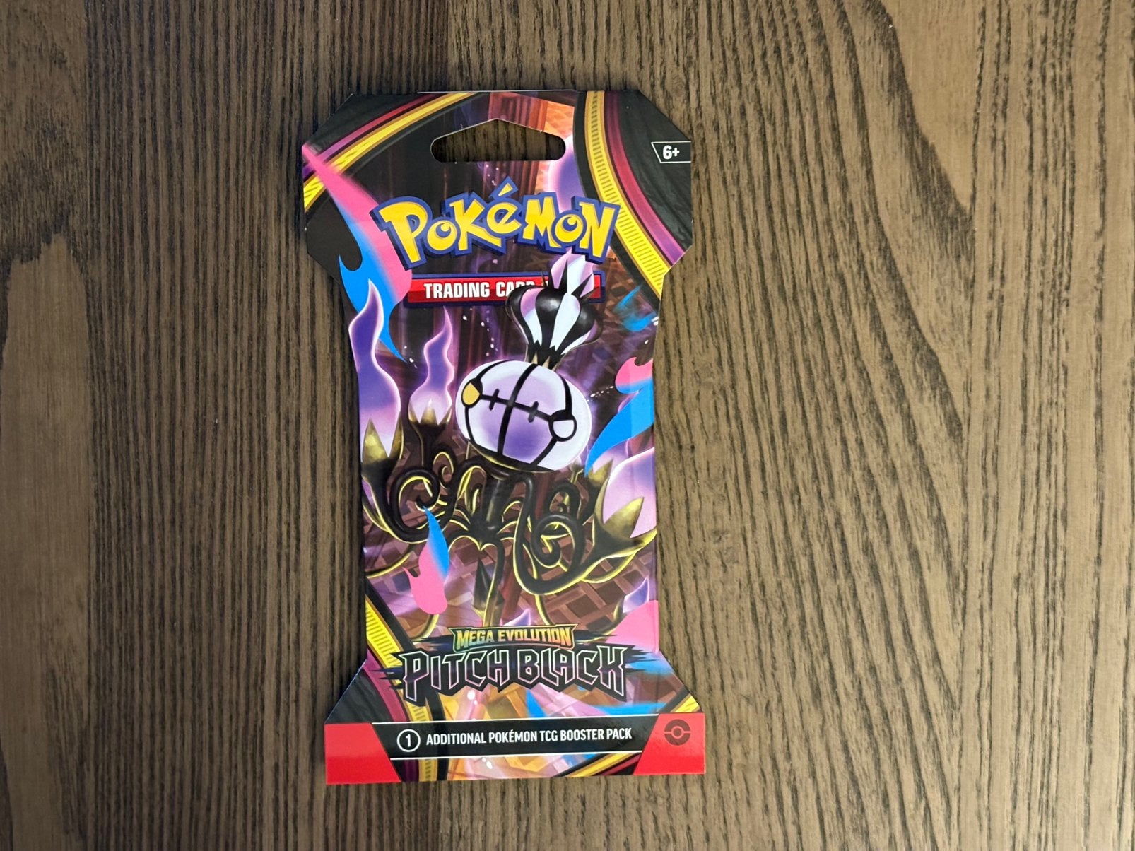 1x pack Pitch Black Sleeved Booster (english), Ophalen of Verzenden, Nieuw, Booster